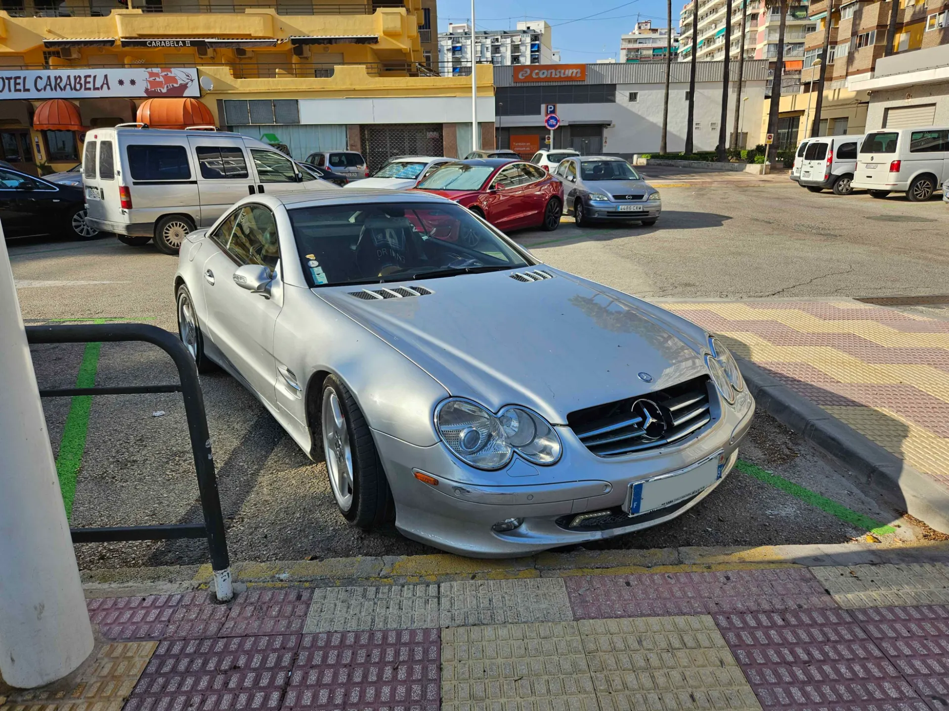 Mercedes-Benz SL 600 R230 in Cullera