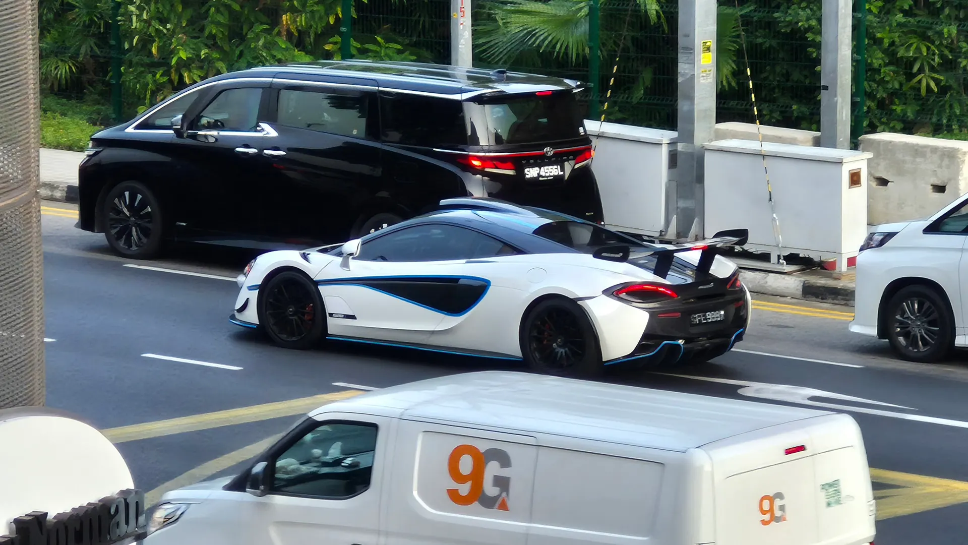 McLaren 620r in Singapore