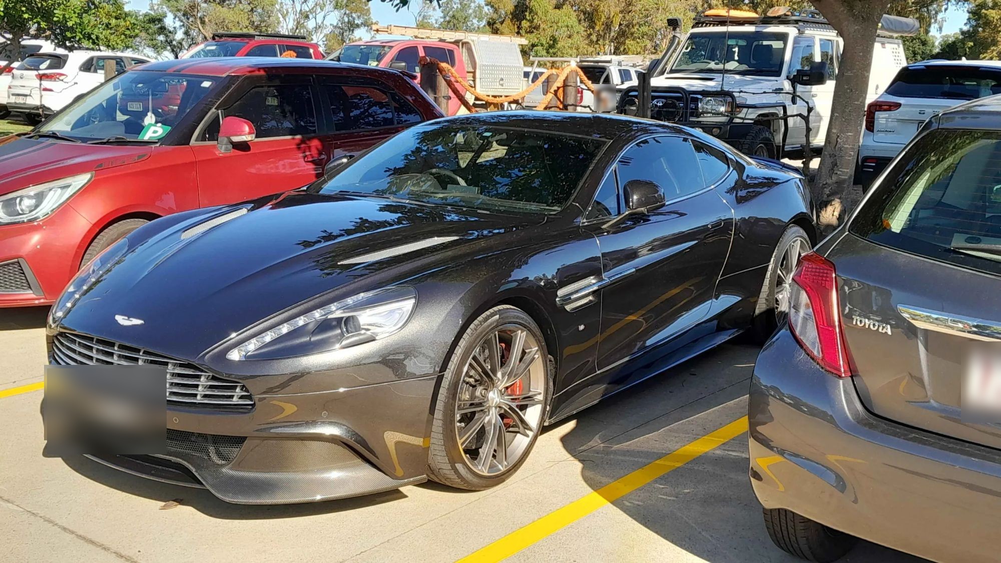 Aston Martin 2016 V12 Vanquish spotted in Brisbane, AU