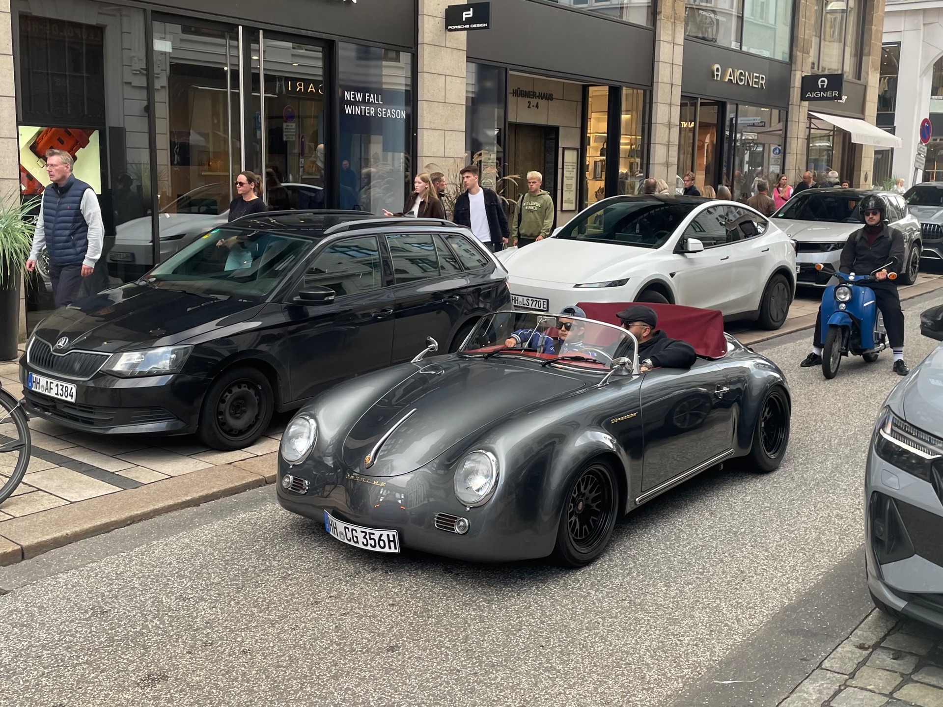 Porsche 356 1600 Super Speedster spotted in Hamburg, DE