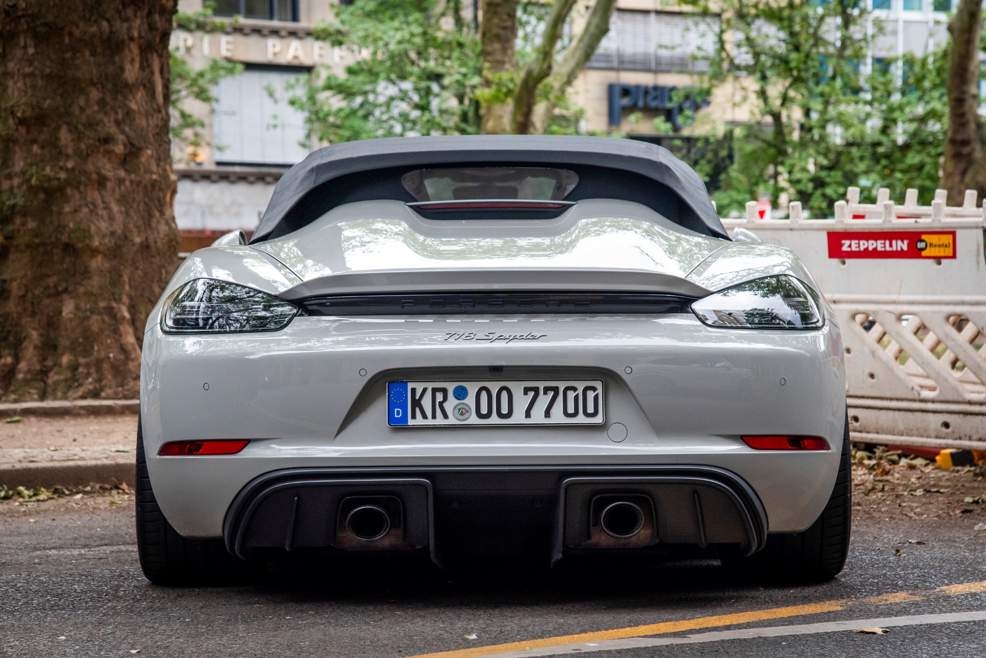 Porsche 718 spyder in Dusseldorf