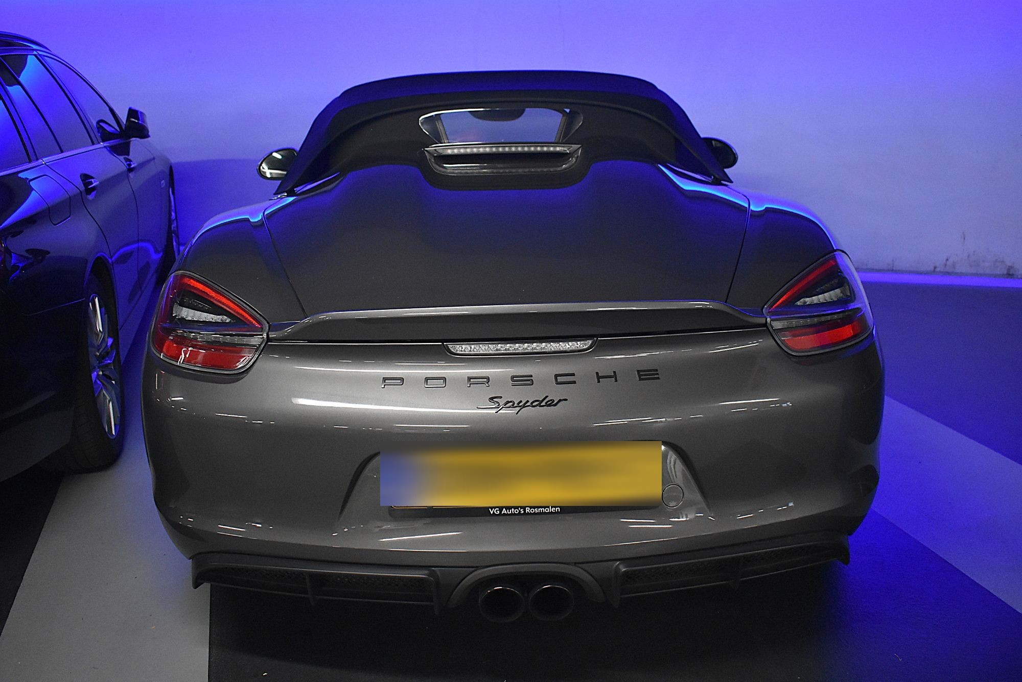 Porsche 981 Boxster Spyder in Maastricht, NL