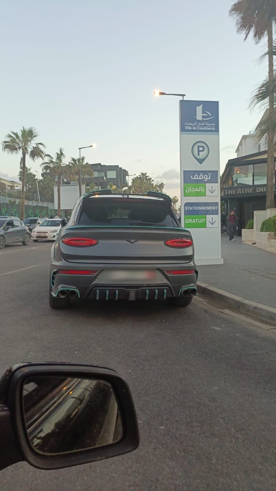 Bentley Mansory Bentayga P750 in Casablanca