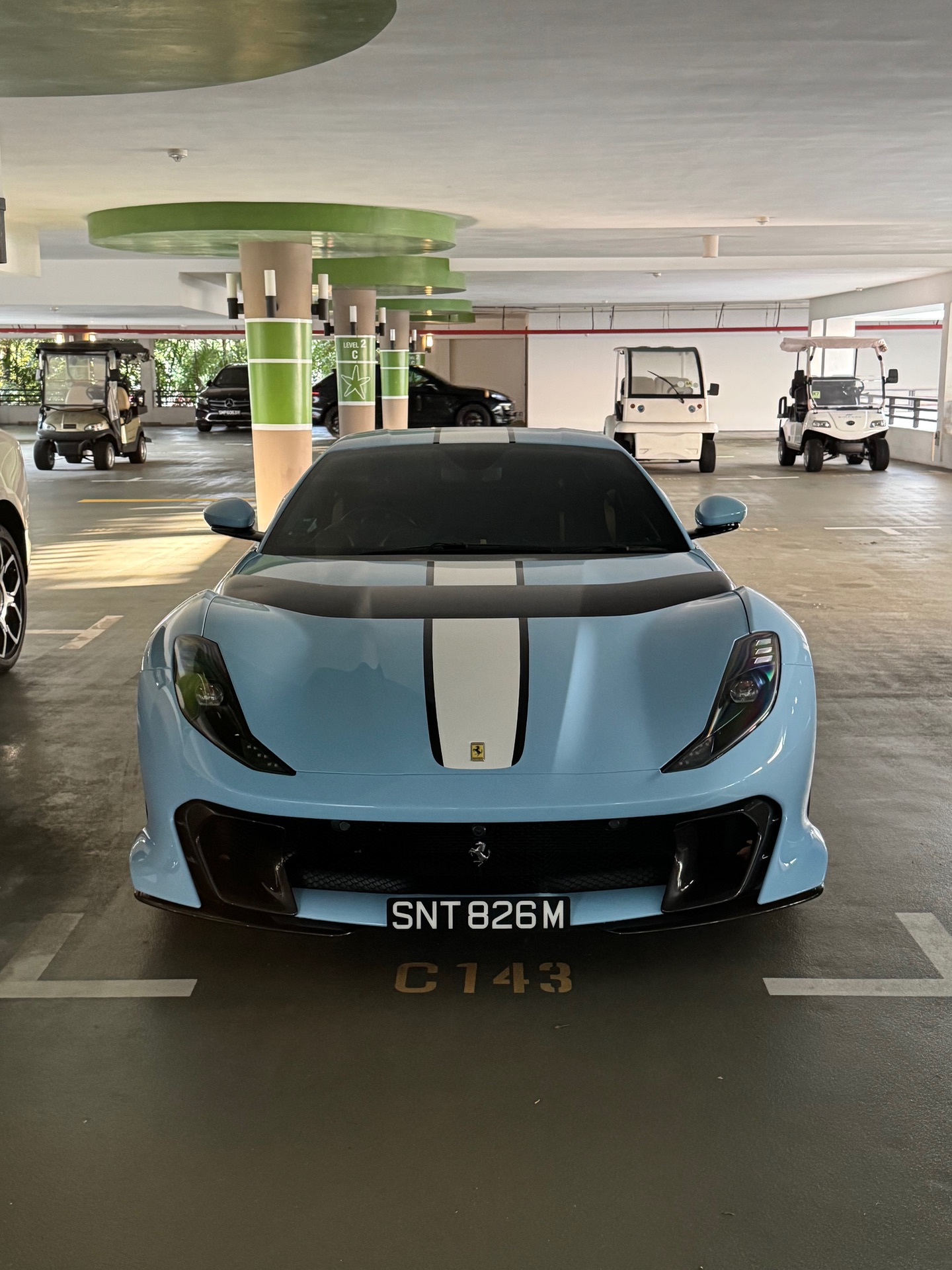 Ferrari 812 Competizione in Singapore