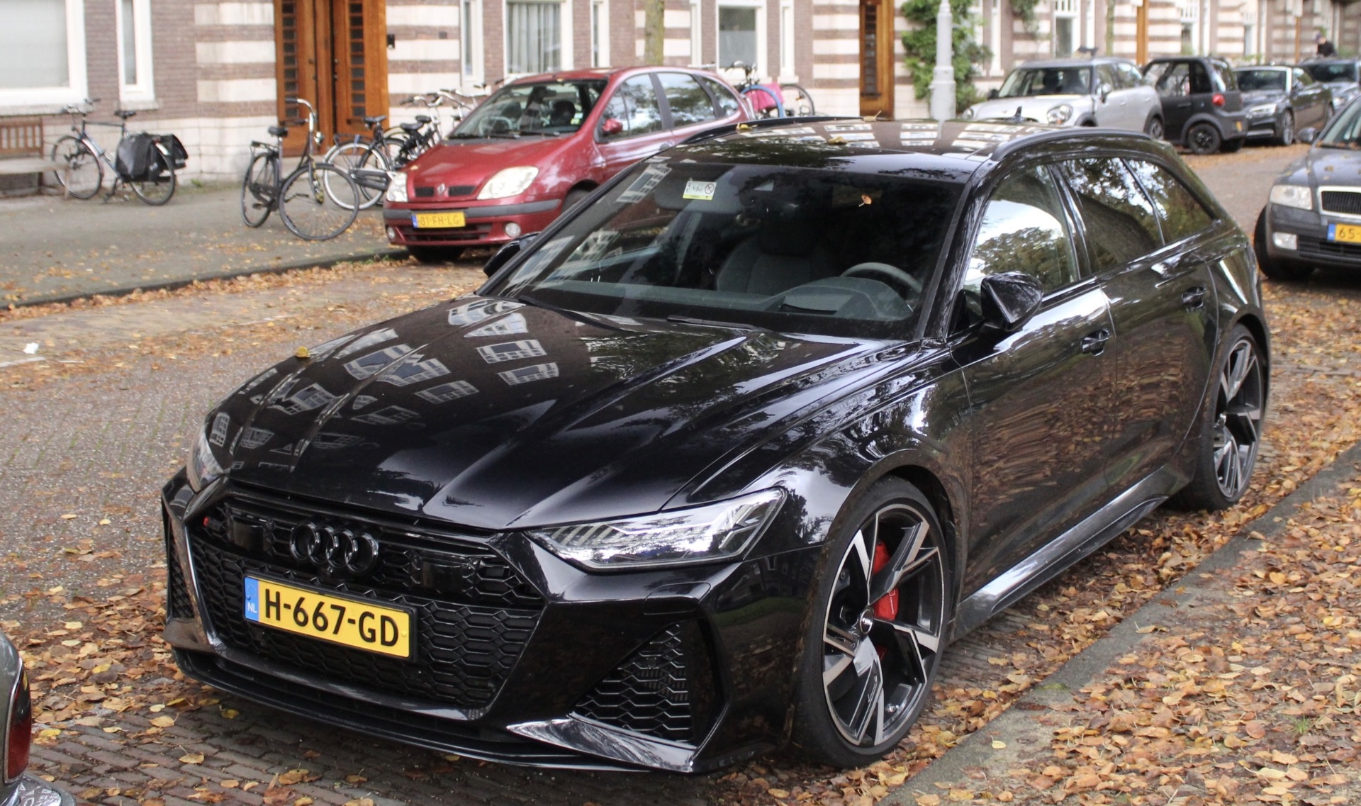 Audi RS6 Avant C8 in Amsterdam