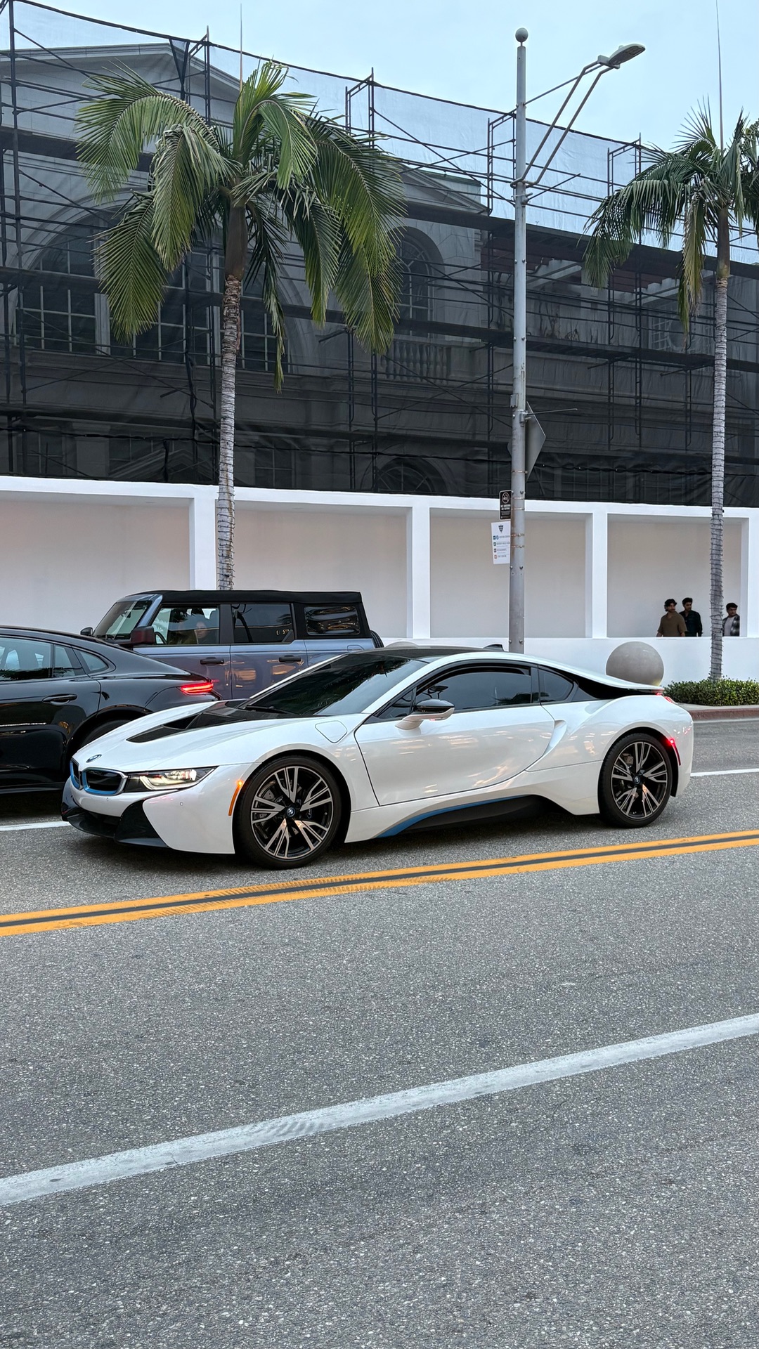 BMW i8 in Beverly Hills