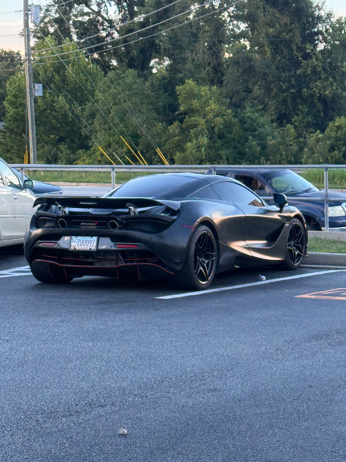 McLaren 720S in Evans