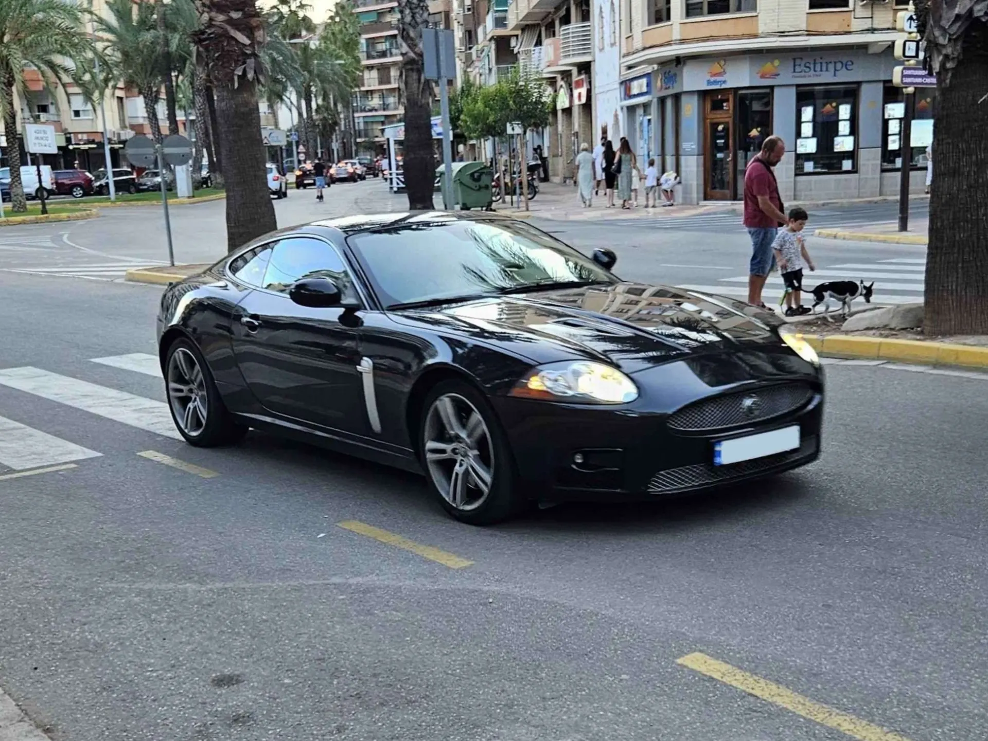 Jaguar XKR 2006 in Cullera