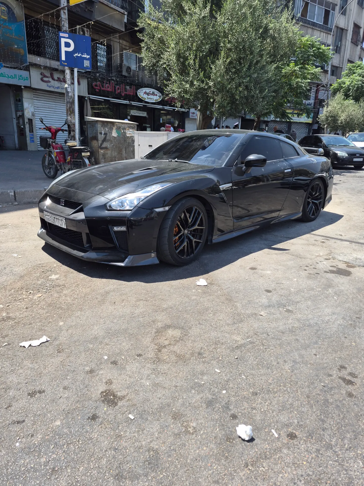 Nissan R35 GTR in Damascus
