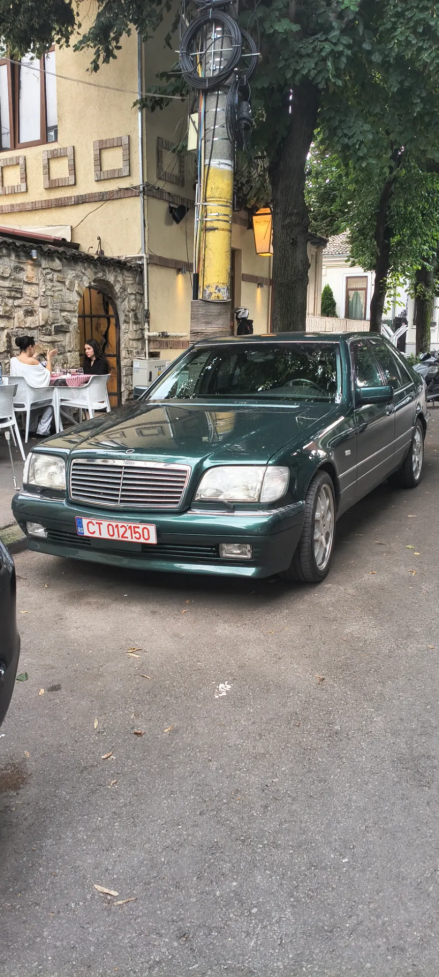 Mercedes-Benz Brabus 7.3S V12 W140 in Constanța