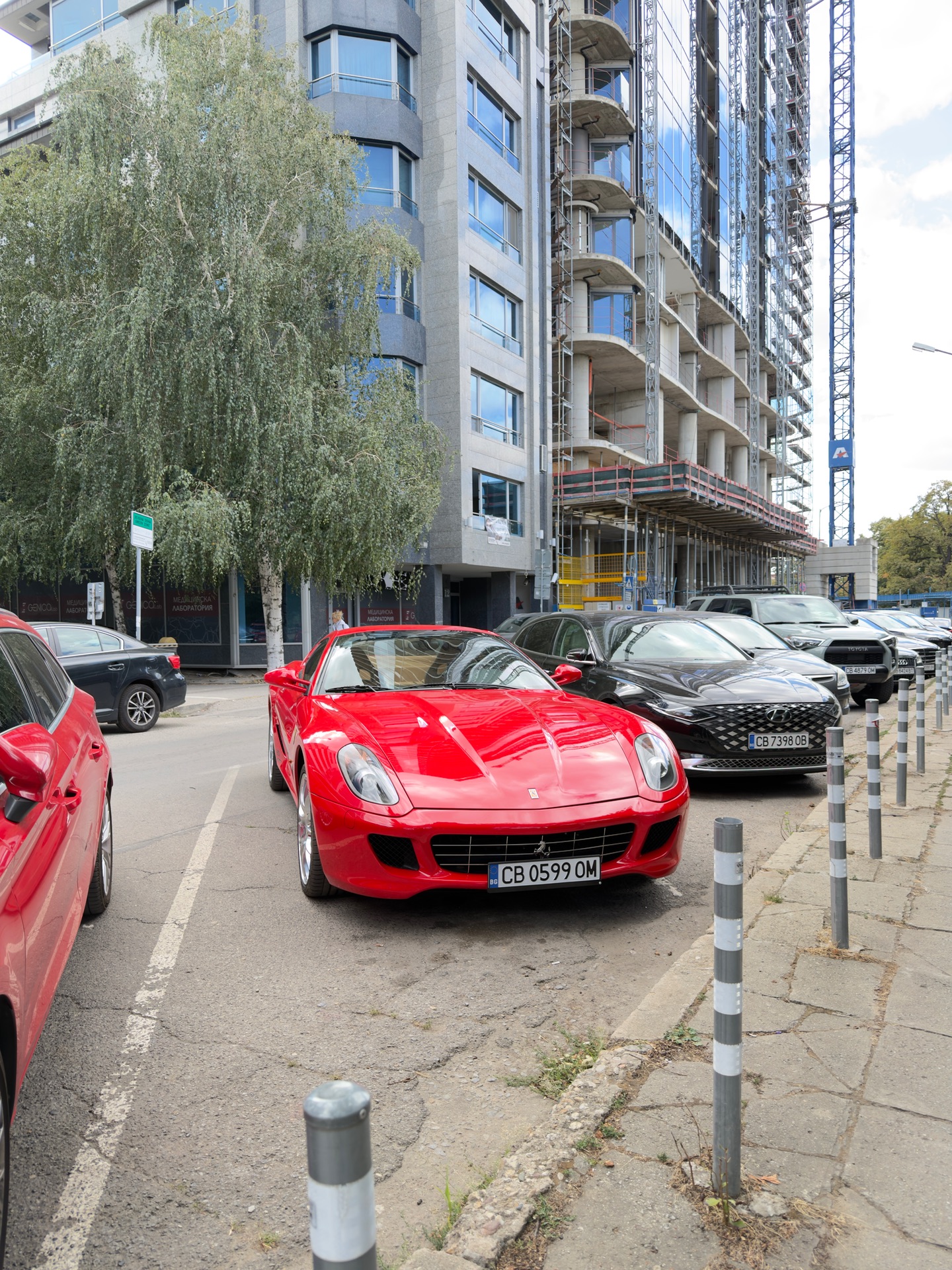 Ferrari 599 GTB Fiorano in Sofia