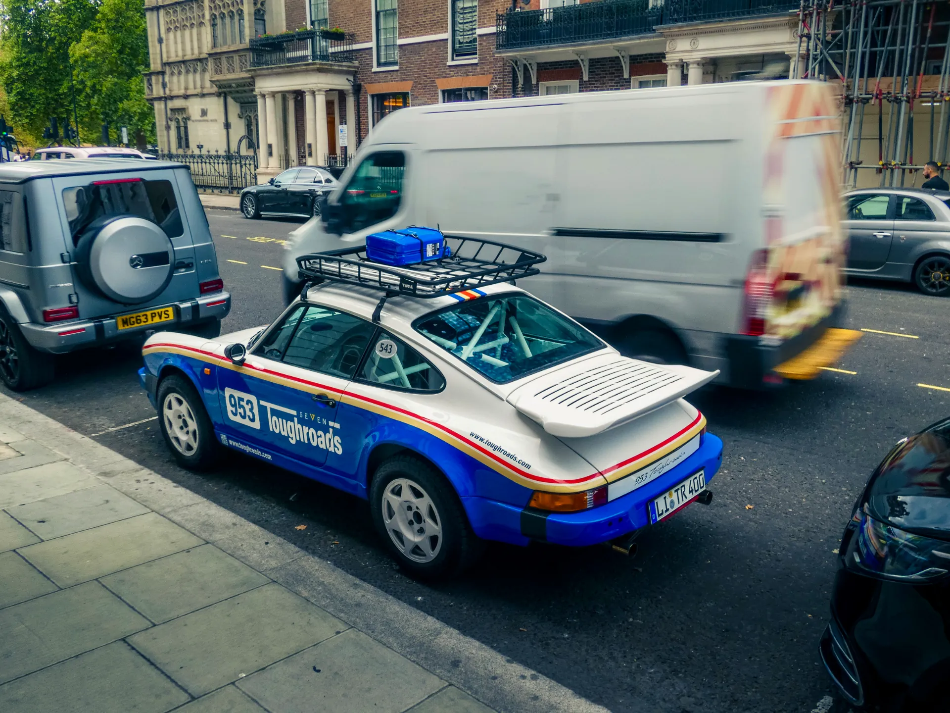 Porsche 953 Toughroads in London