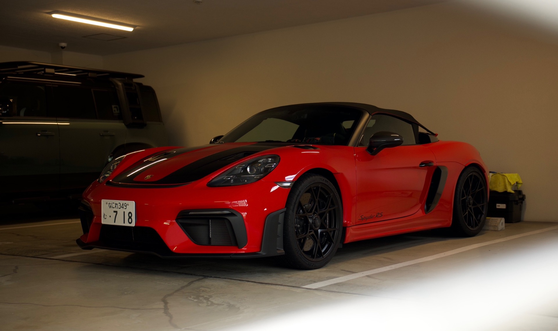 Porsche 718 Spyder RS in Osaka