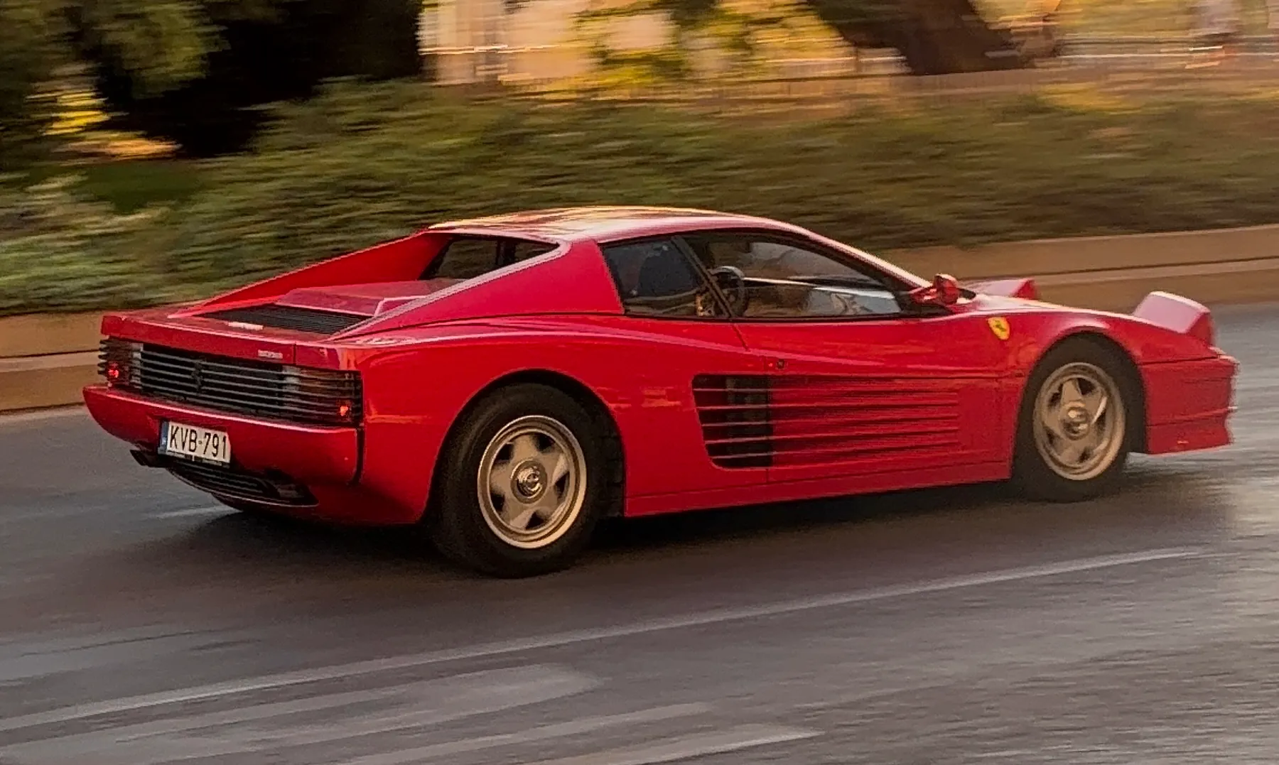 Ferrari 512 TR in Budapest