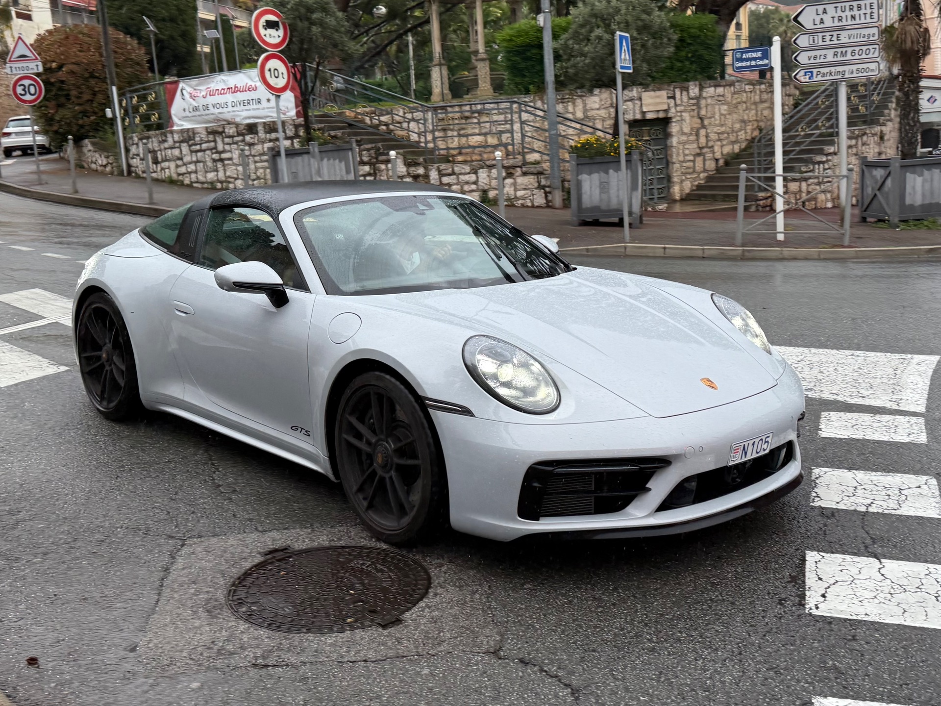 Porsche 992 Targa 4 GTS MkI in Cap-d'Ail, FR