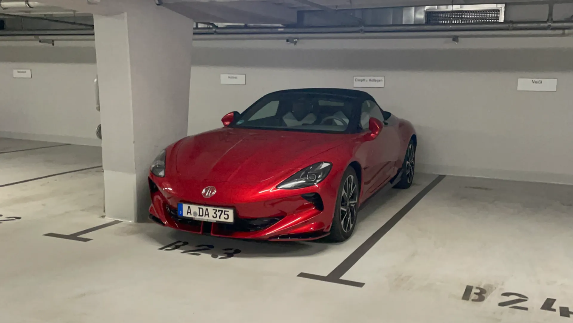 MG Cyberster in Augsburg