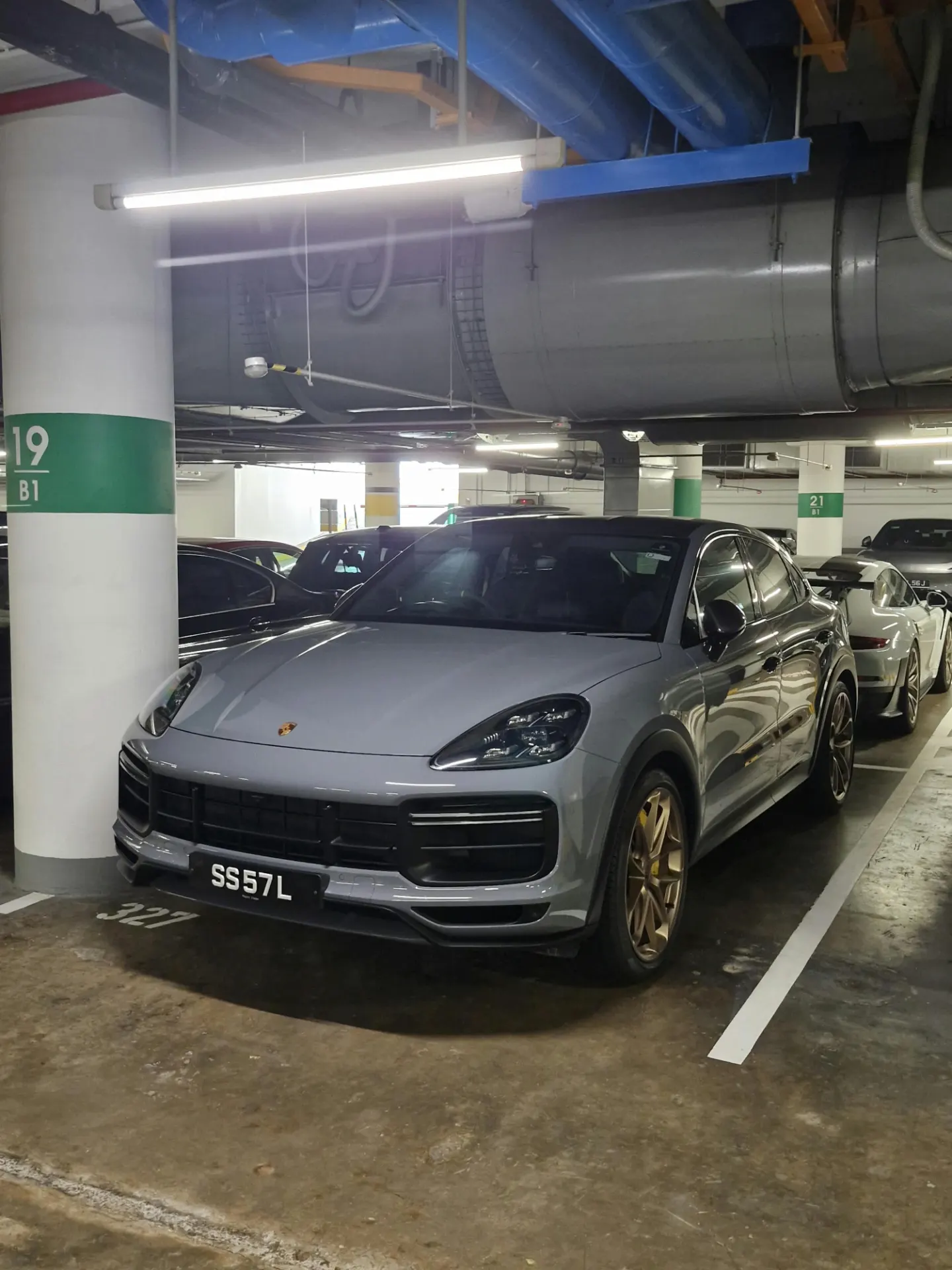 Porsche Cayenne Coupé Turbo GT MkI in Singapore