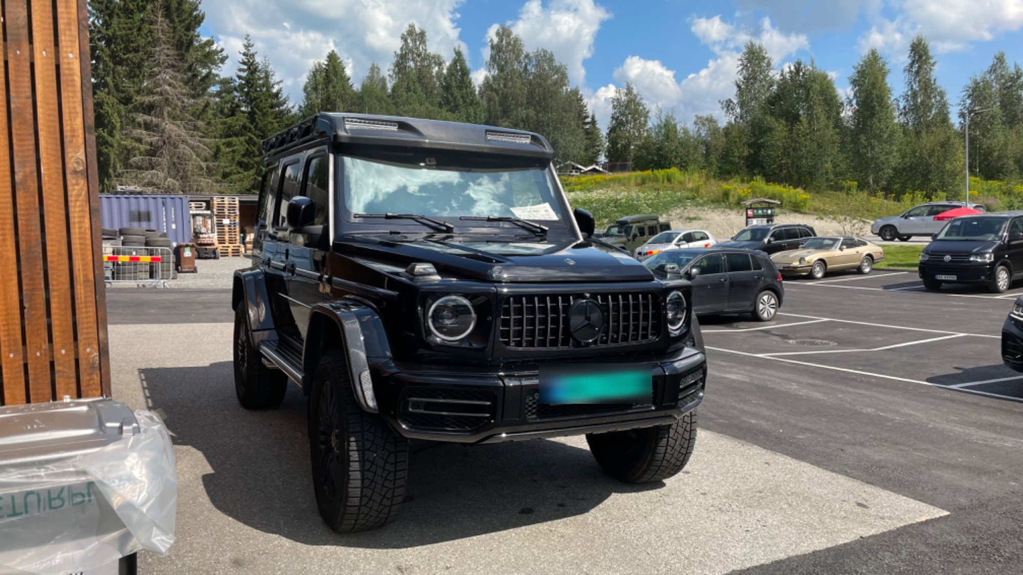 Mercedes-AMG G 63 4x4² W463 in Highway