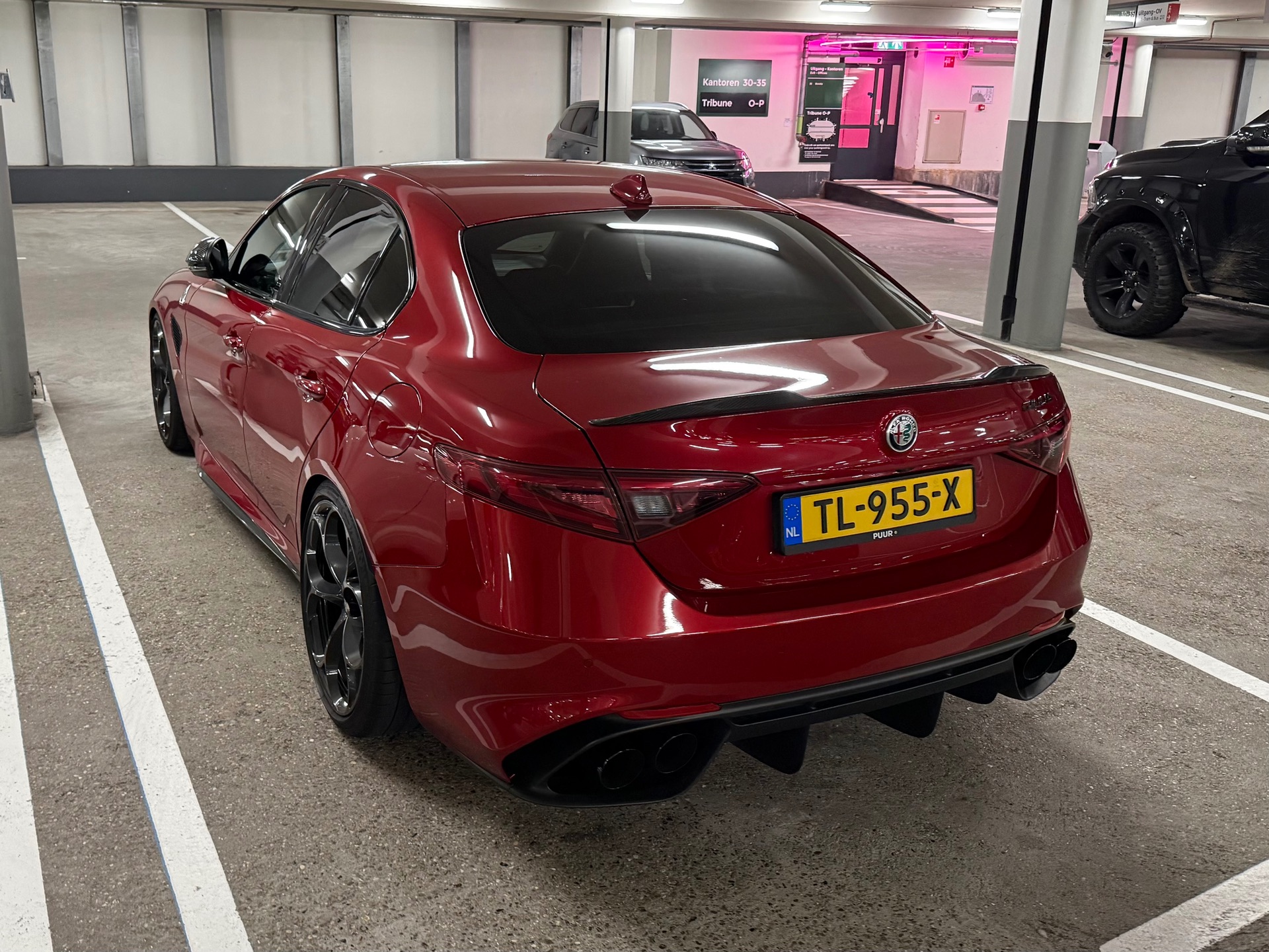 Alfa Romeo Giulia Quadrifoglio in Amsterdam
