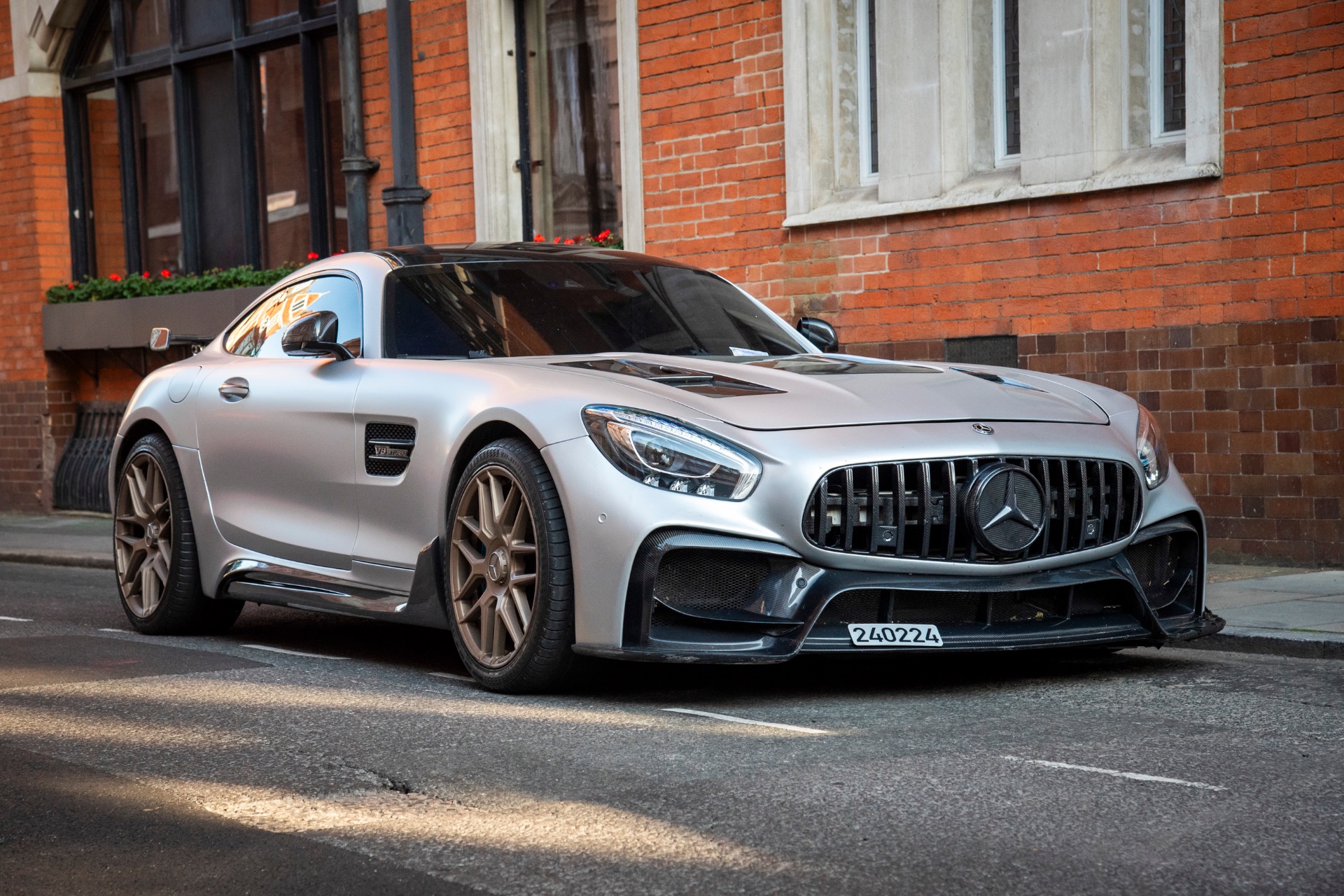 Mercedes-AMG GT 7th row customs in City of London