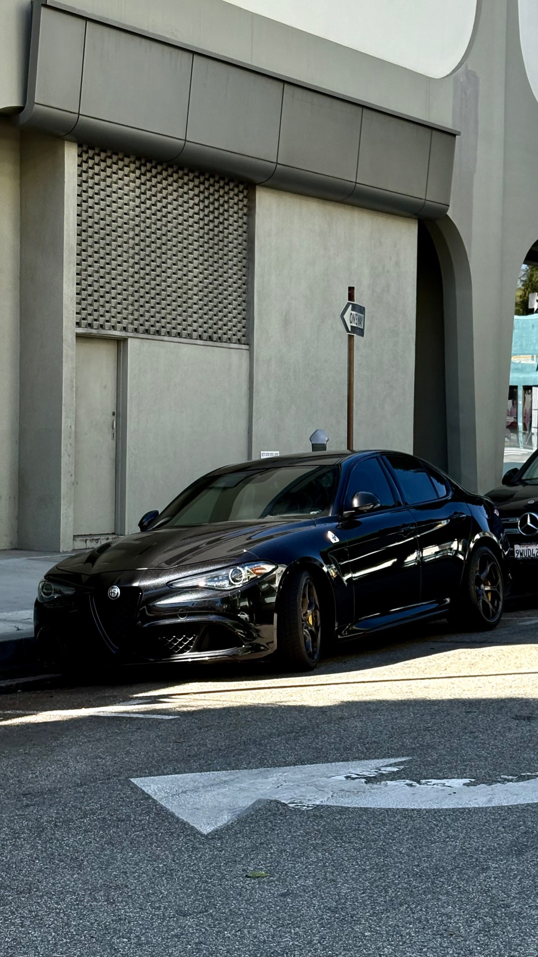 Alfa Romeo Giulia Quadrifoglio in Beverly Hills