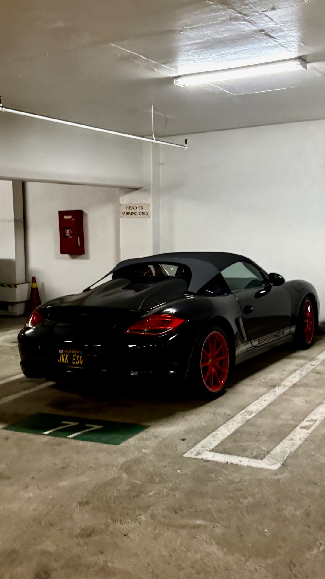 Porsche 987 Boxster Spyder in Beverly Hills
