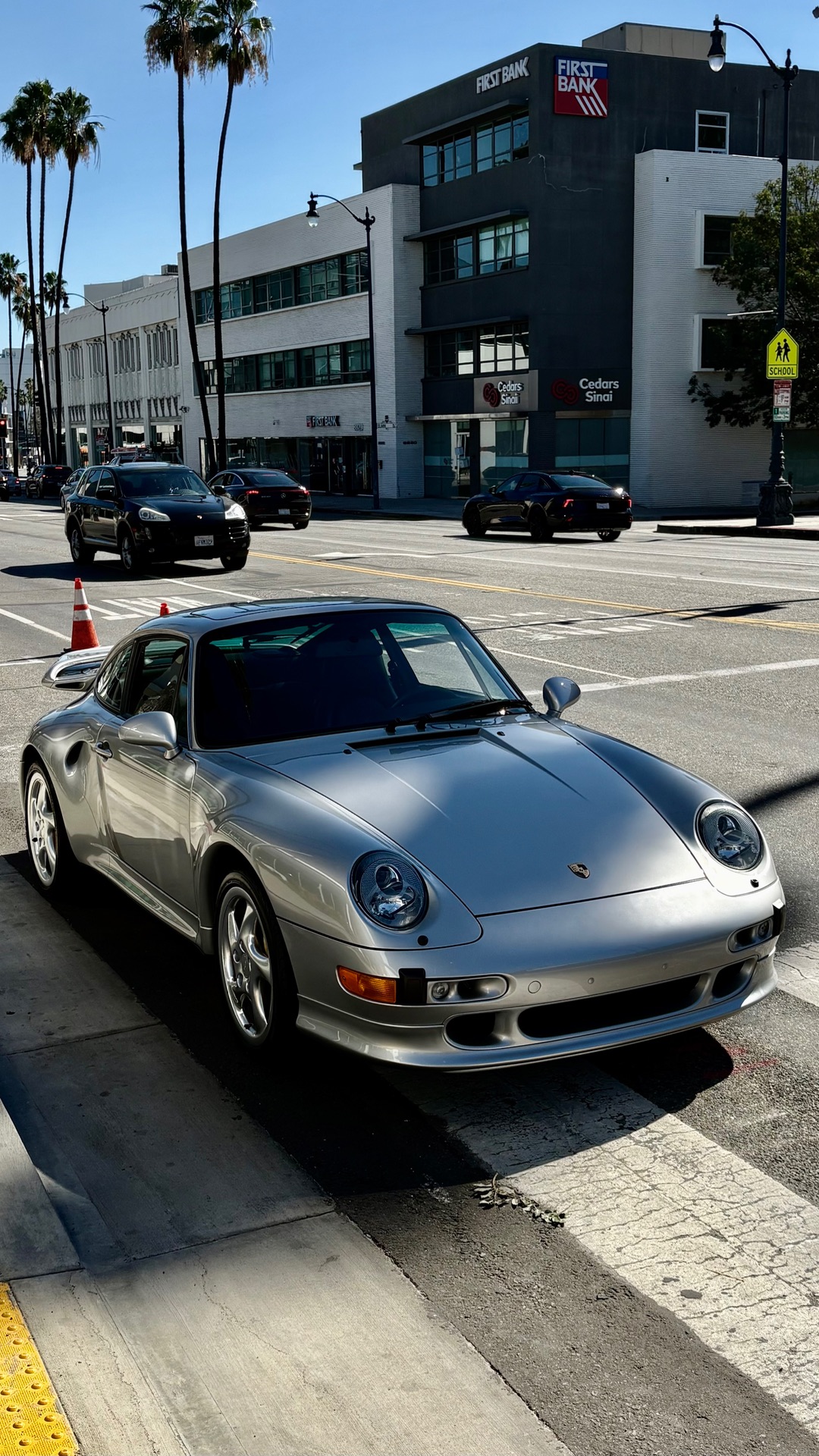 Porsche 993 Turbo S in Beverly Hills