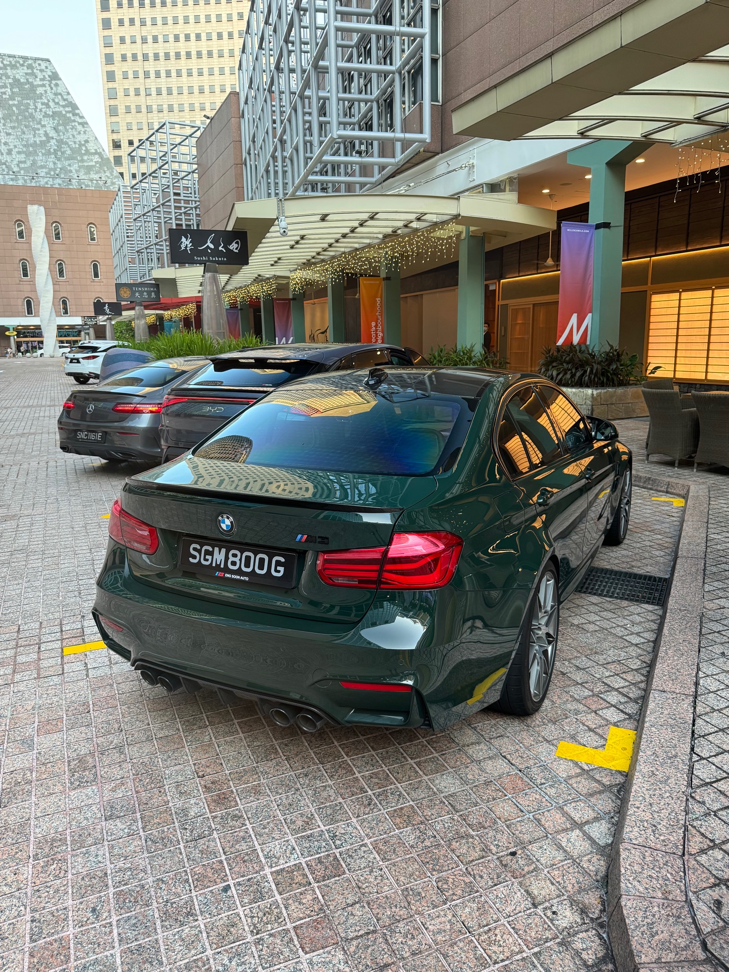 BMW M3 F80 Sedan Heritage Collection Singapore Edition I spotted in Singapore, SG