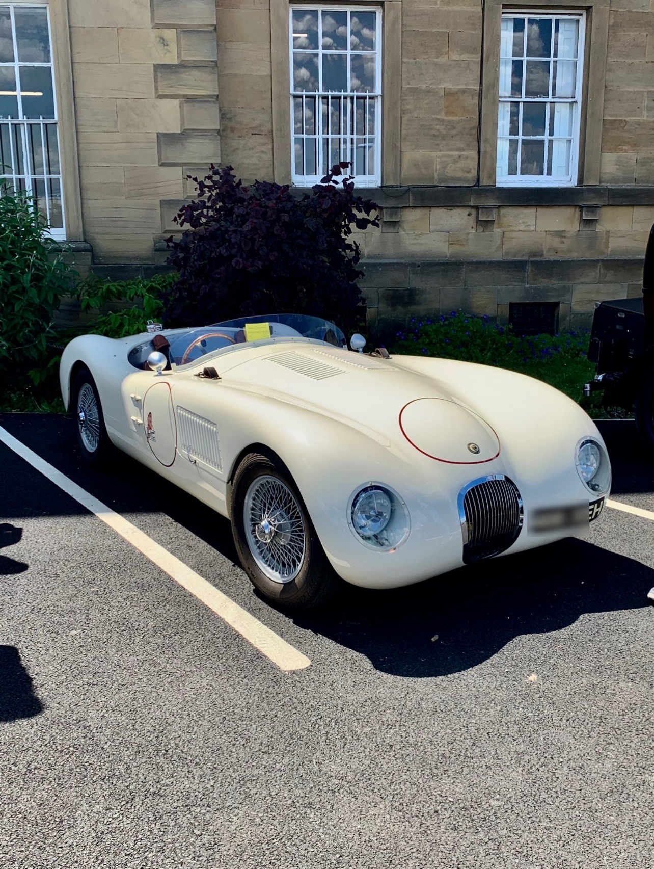 Jaguar  C type in Walton