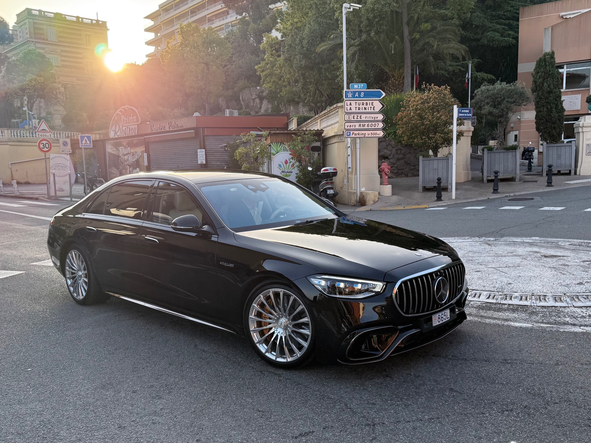 Mercedes-AMG S 63 E-Performance W223 in Cap-d'Ail, FR