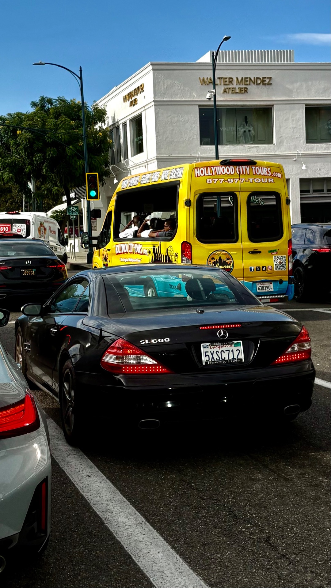 Mercedes-Benz SL 600 R230 in Beverly Hills