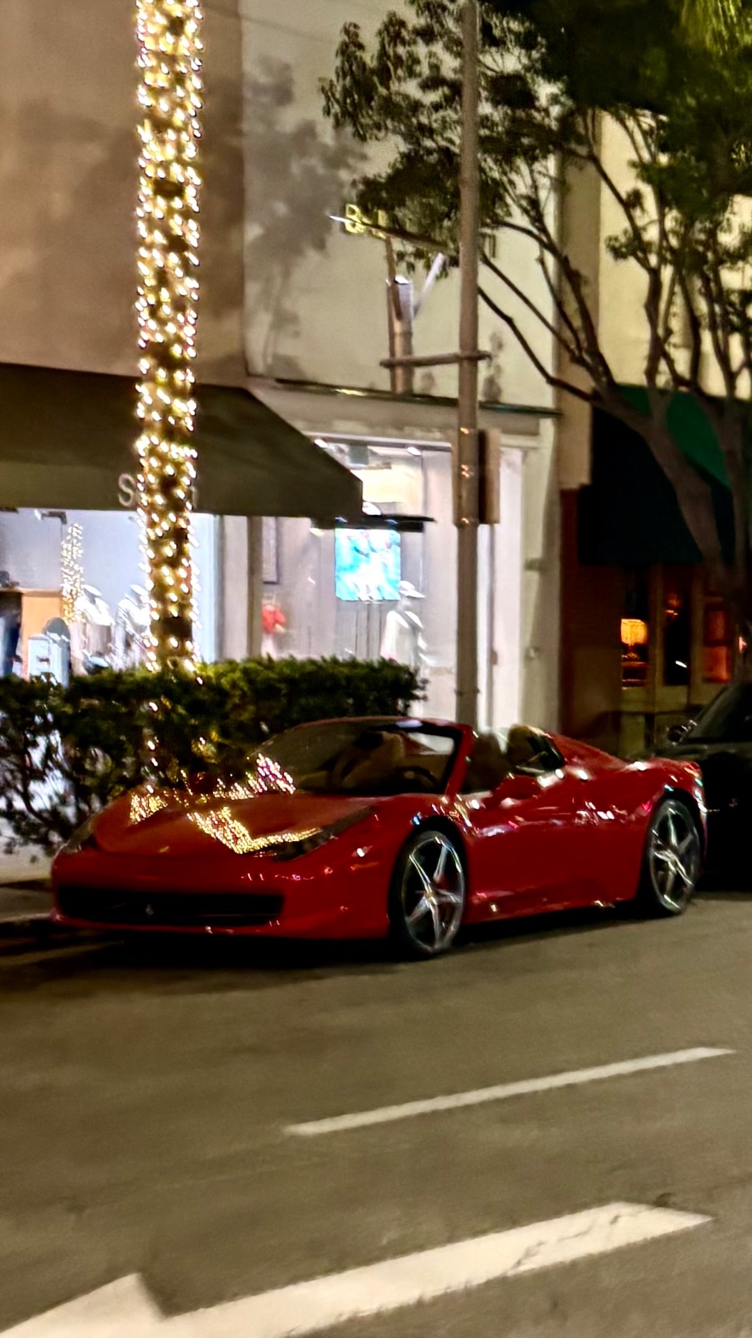 Ferrari 458 Spider in Beverly Hills