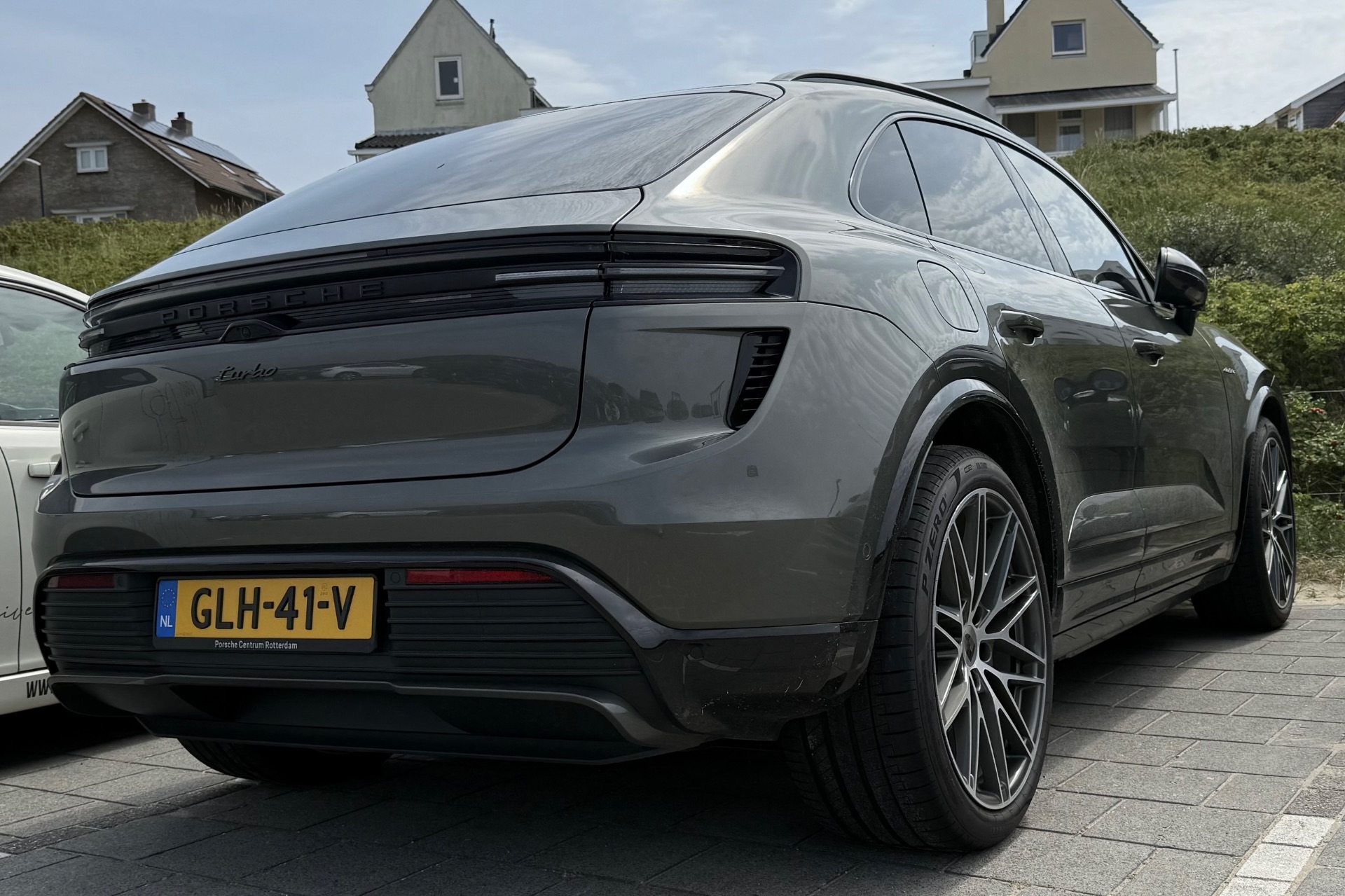 Porsche Macan EV Turbo spotted in Noordwijk, NL