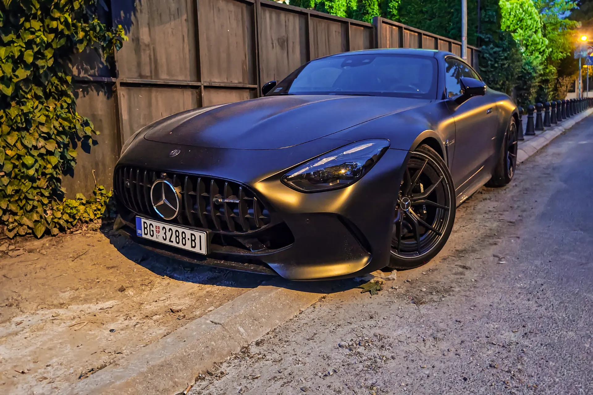Mercedes-AMG GT 63 C192 in Belgrade