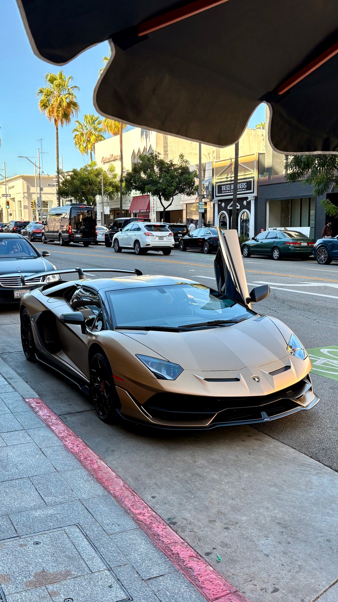 Lamborghini Aventador LP770-4 SVJ Roadster in Beverly Hills