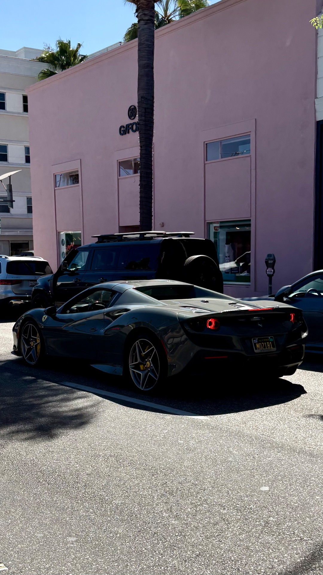 Ferrari F8 Spider in Beverly Hills
