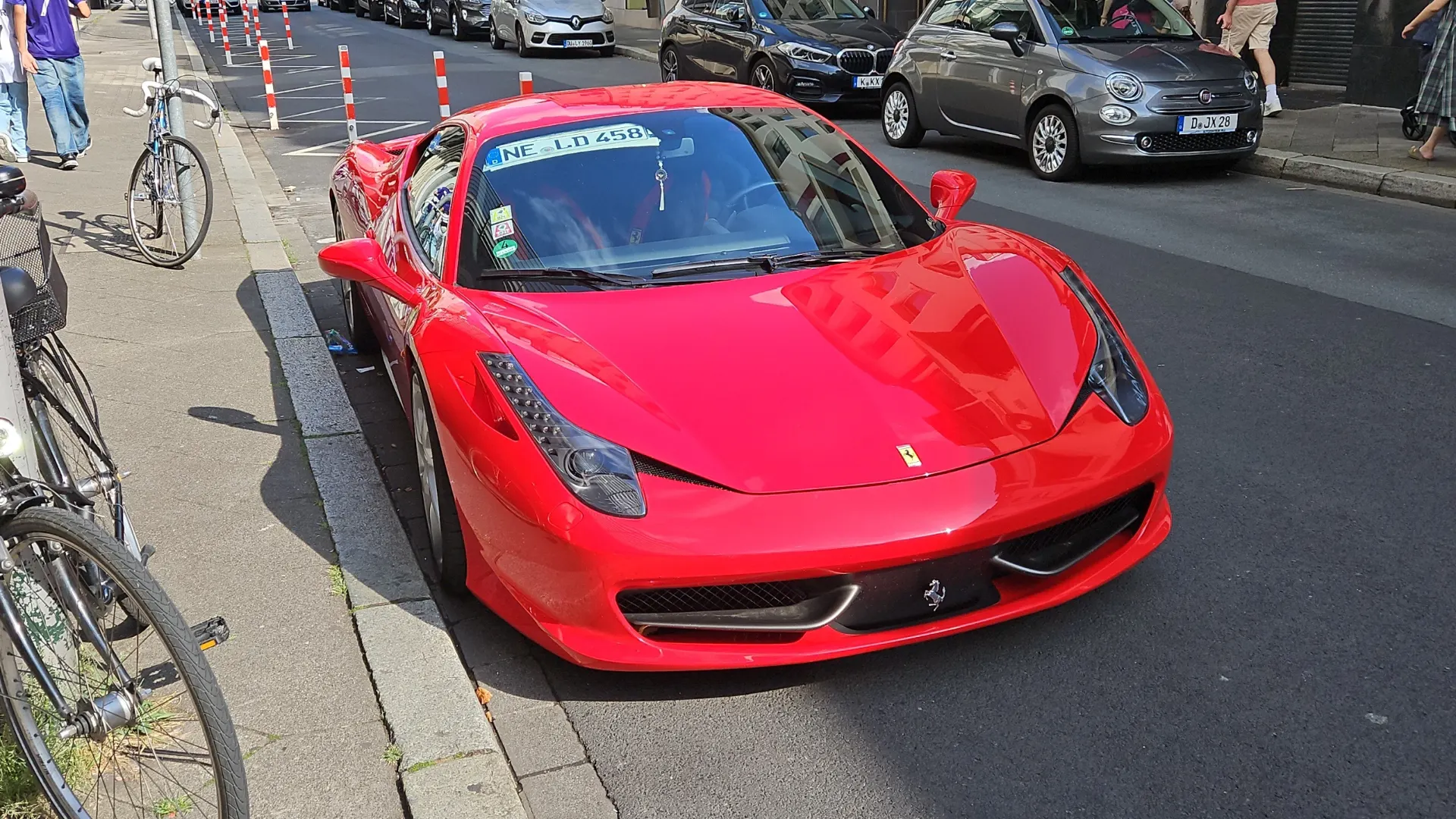 Ferrari 458 Italia in Dusseldorf