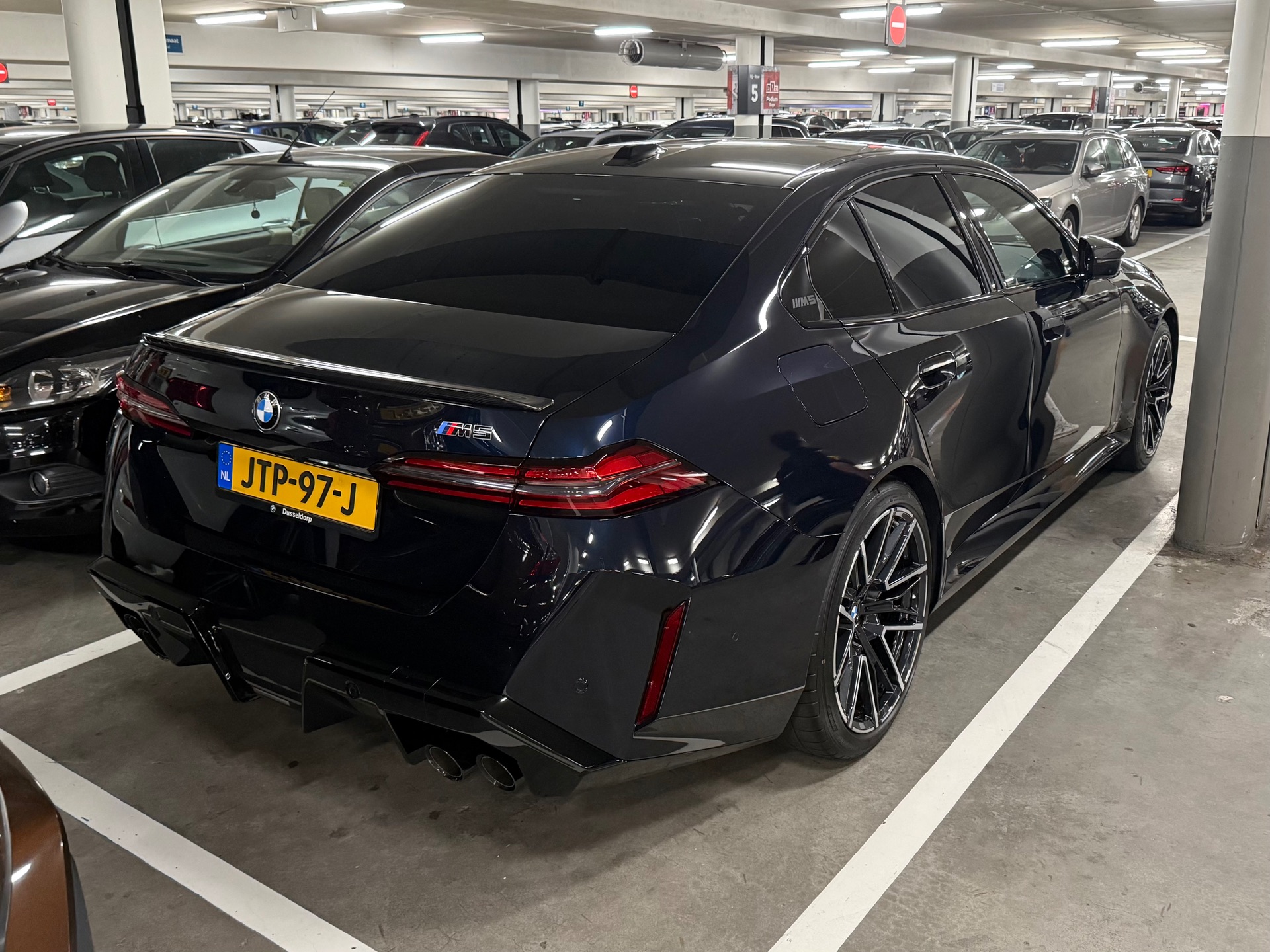 BMW M5 G90 in Amsterdam