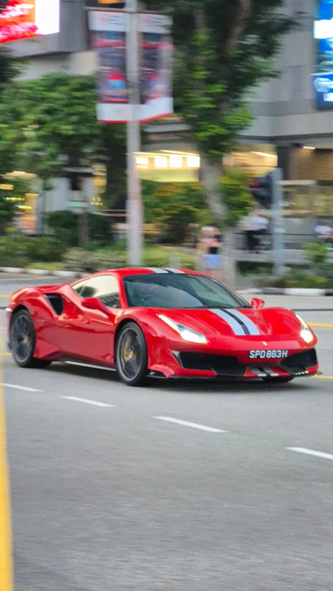 Ferrari 488 Pista in Singapore
