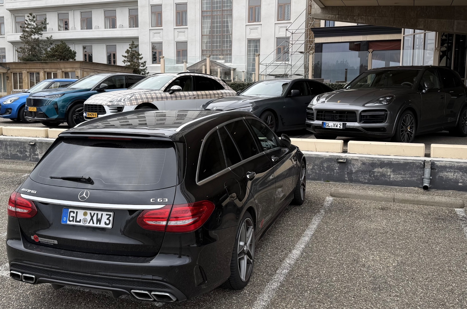 Mercedes-AMG C 63 Estate S205 in Noordwijk