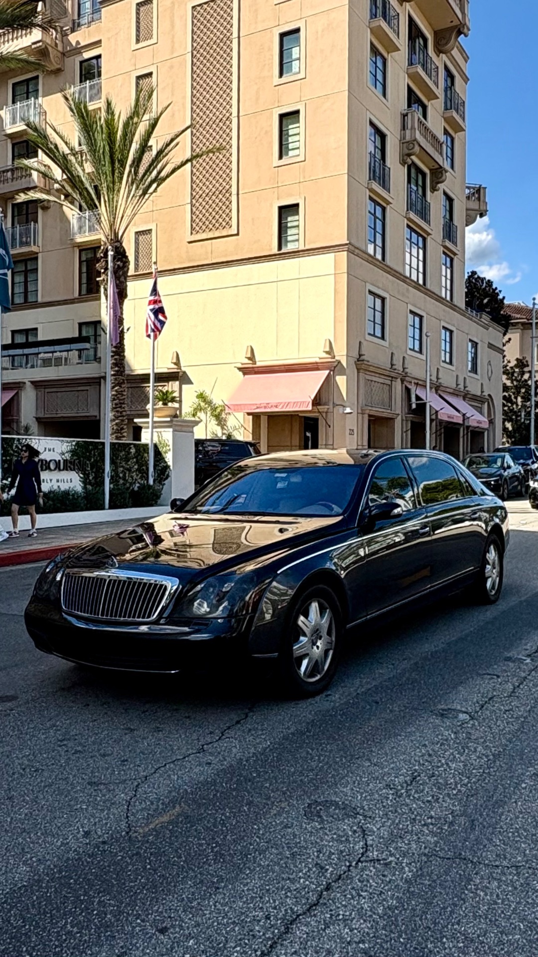 Maybach 62 S in Beverly Hills
