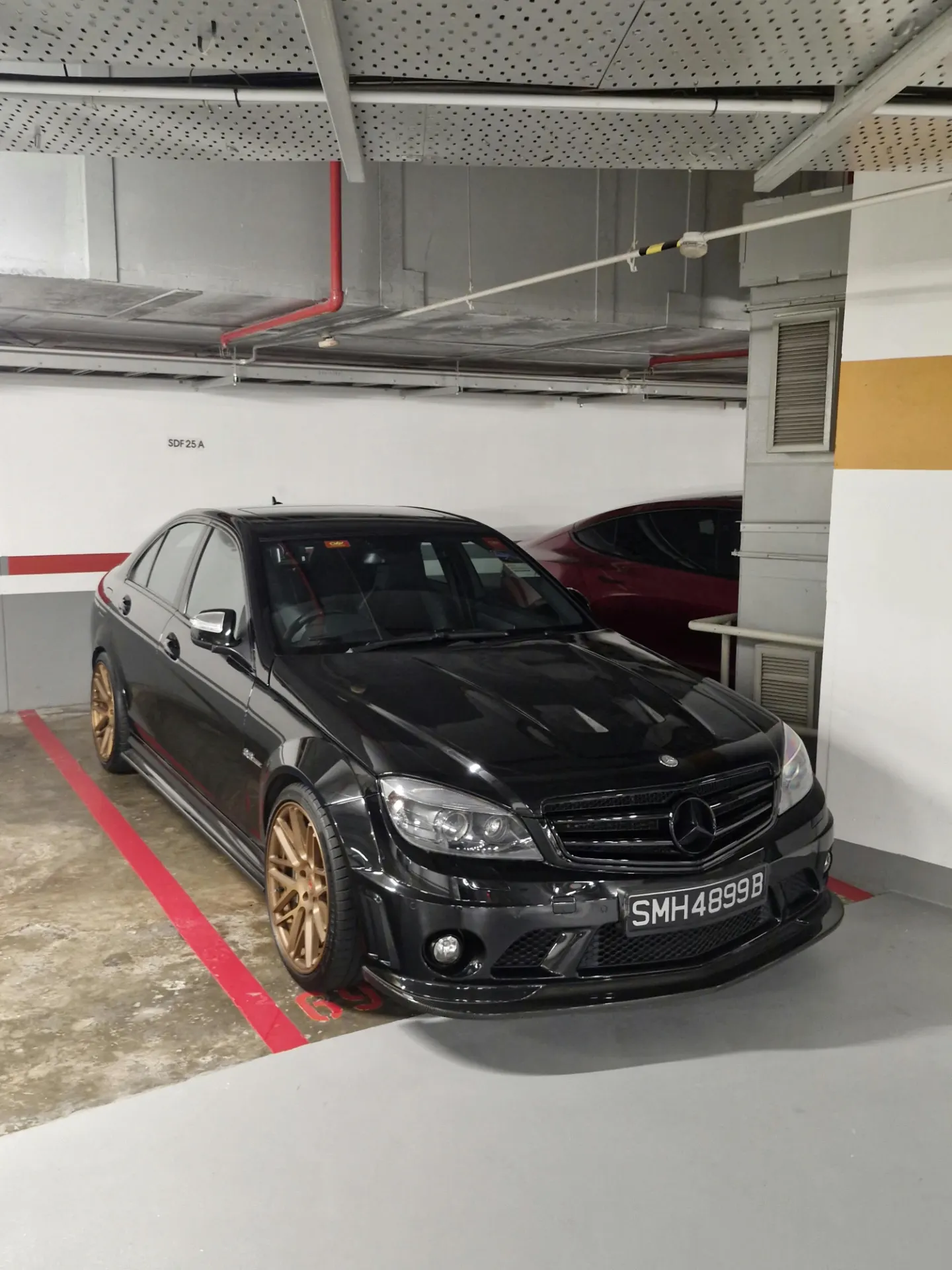 Mercedes-Benz C 63 AMG W204 in Singapore