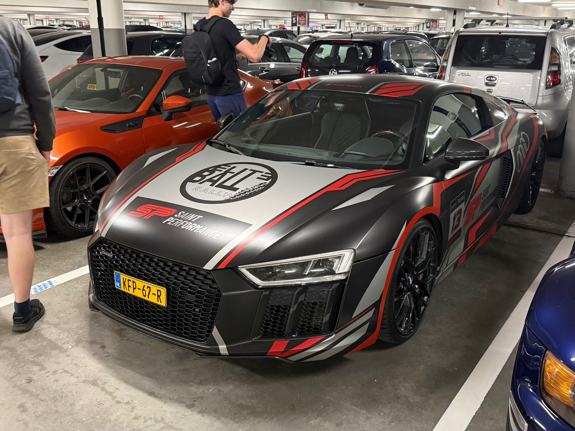 Audi R8 V10 Plus 2015 in Amsterdam