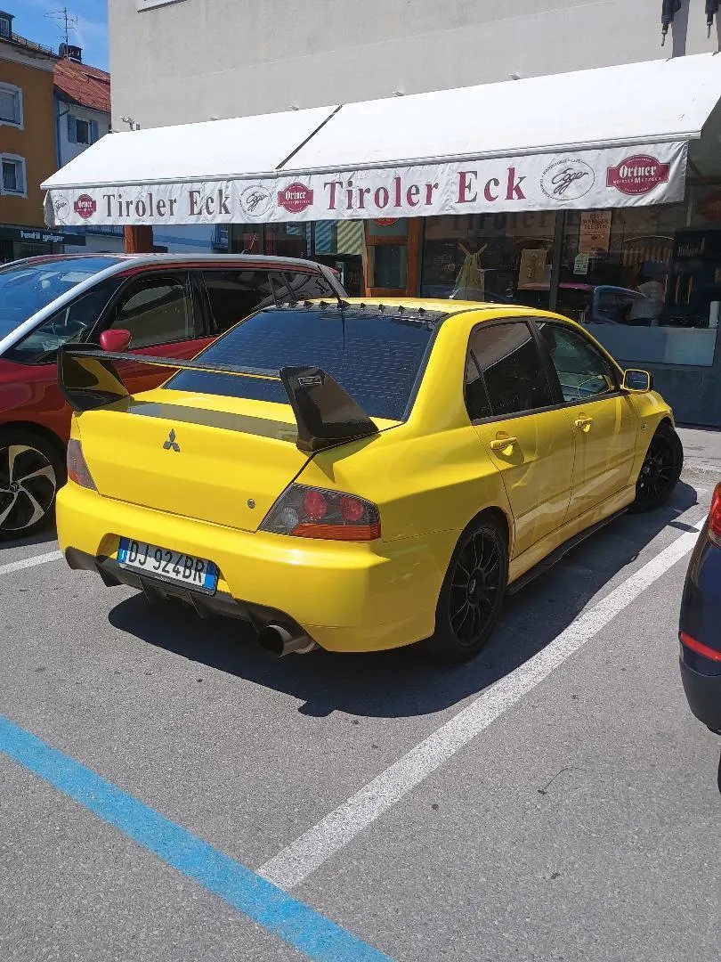 Mitsubishi Lancer Evolution IX in Lienz