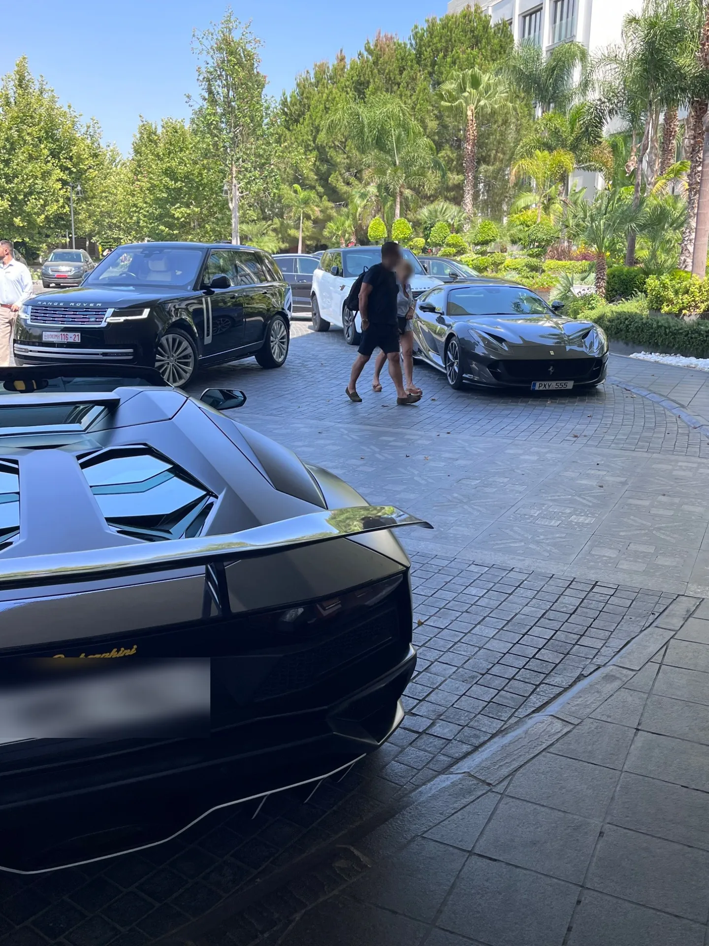 Lamborghini Aventador LP740-4 S roadster in Pyrgos
