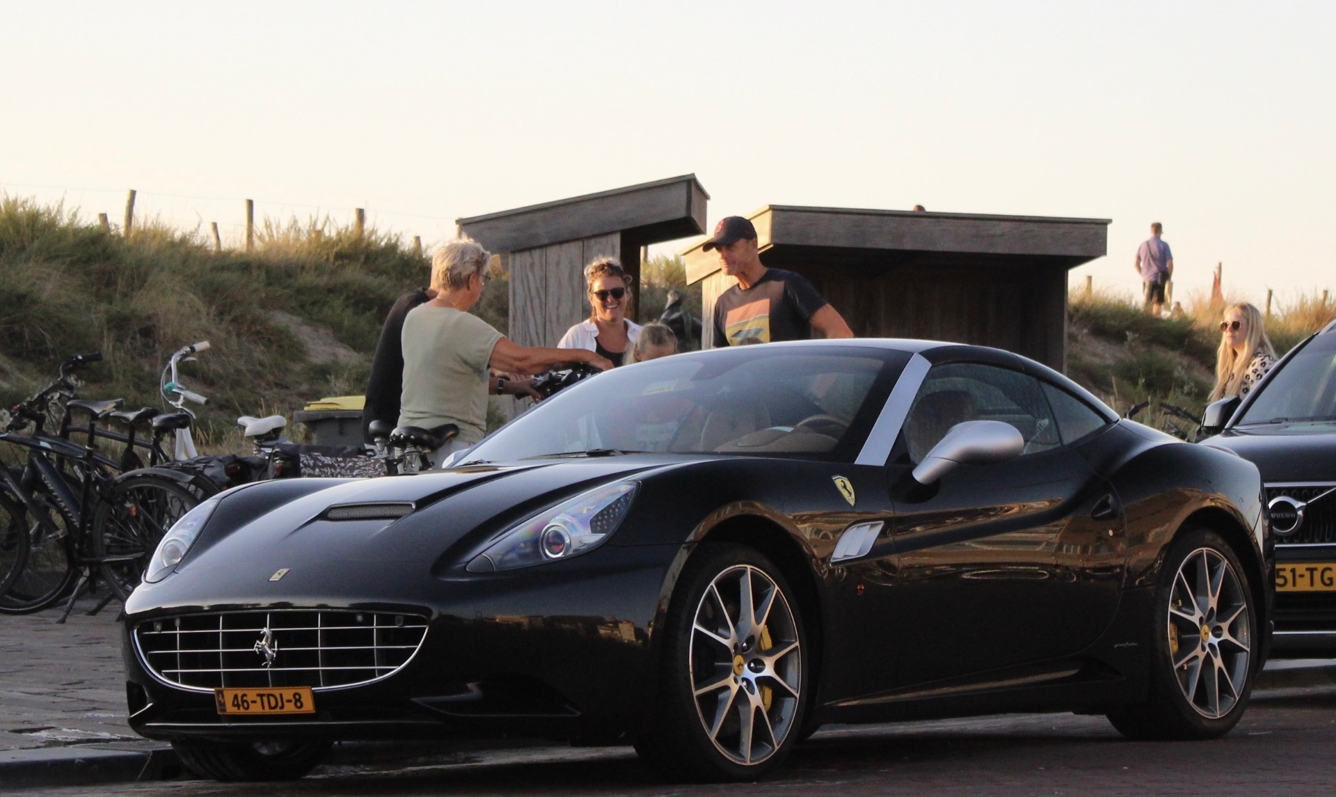 Ferrari California in Noordwijk