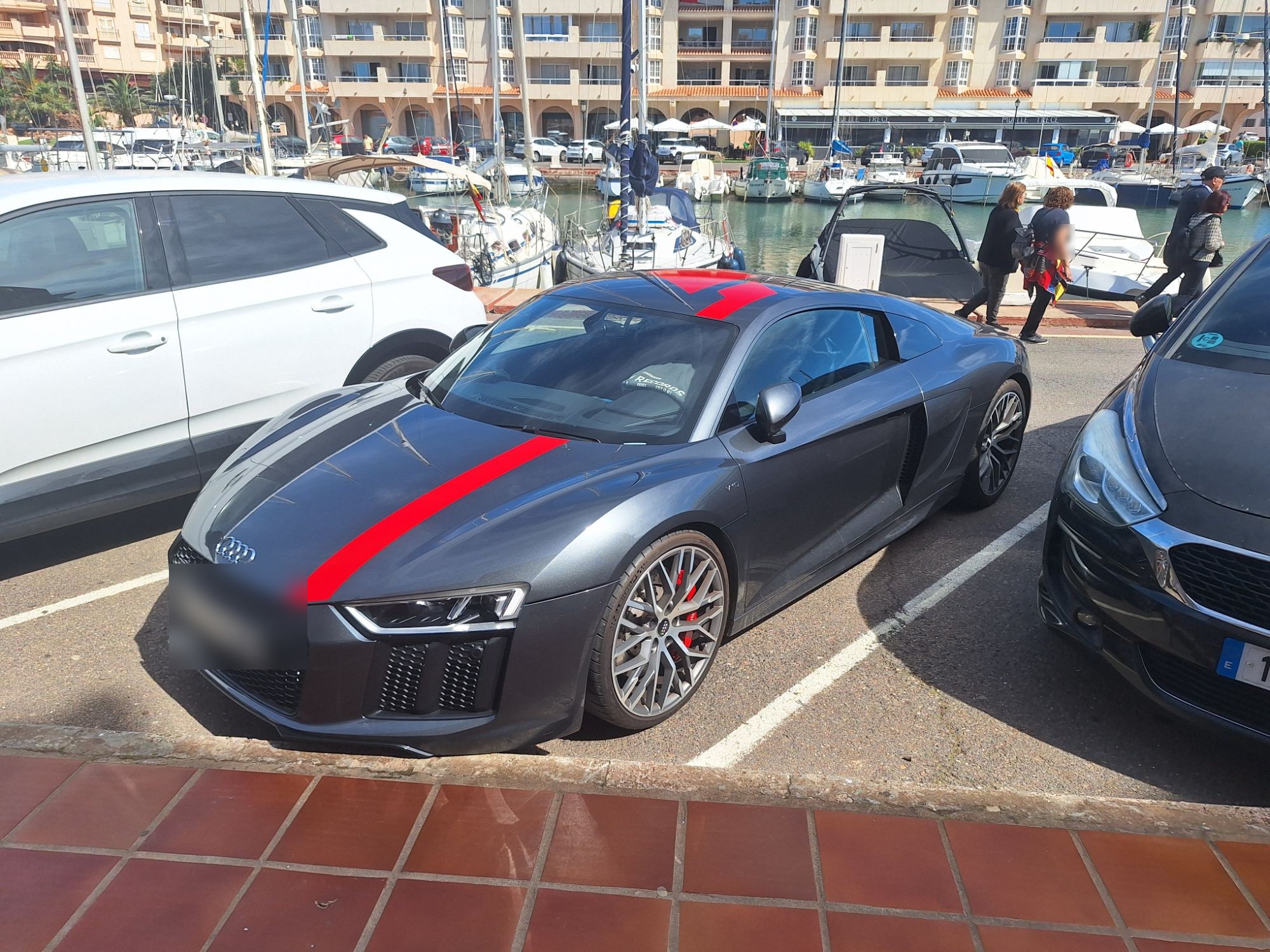 Audi R8 V10 2015 in Almería