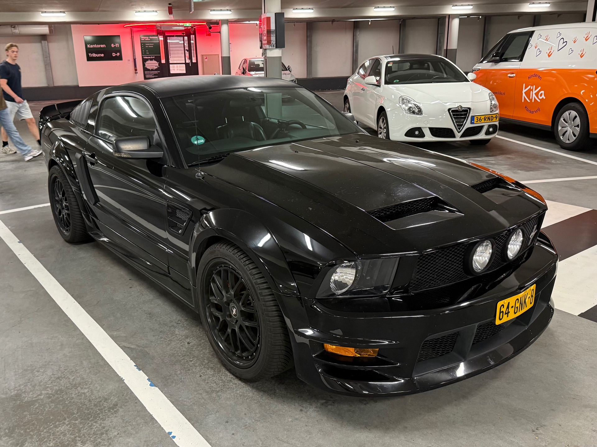 Ford Mustang Foyt Coyote in Amsterdam