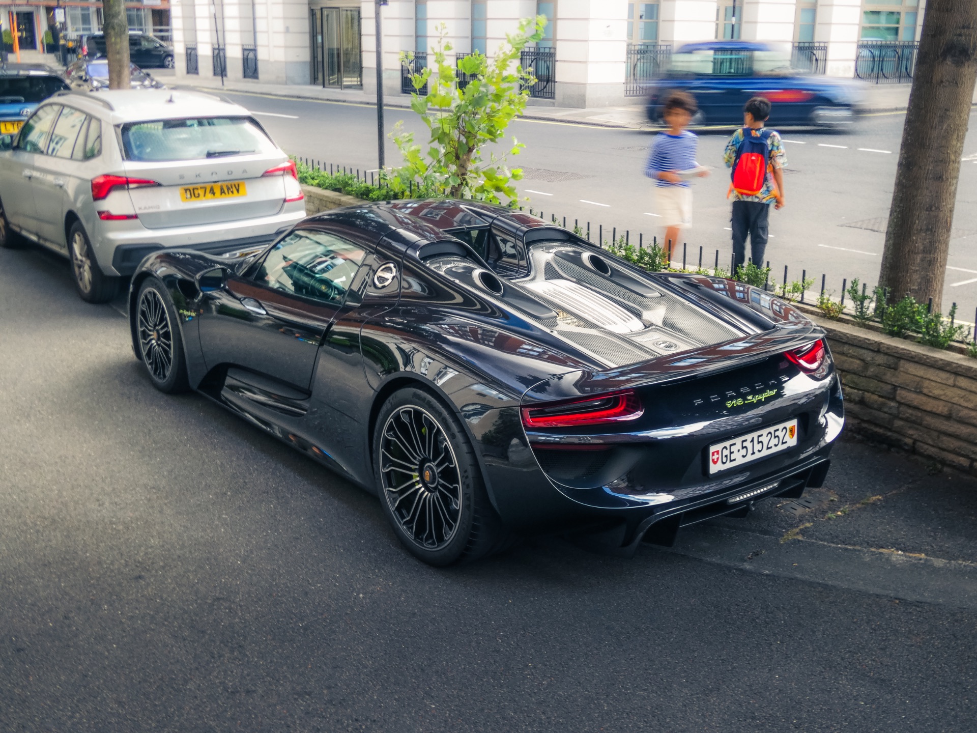 Porsche 918 Spyder in City of Westminster